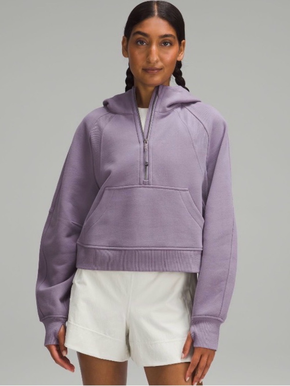 lululemon athletica oversized half zip scuba